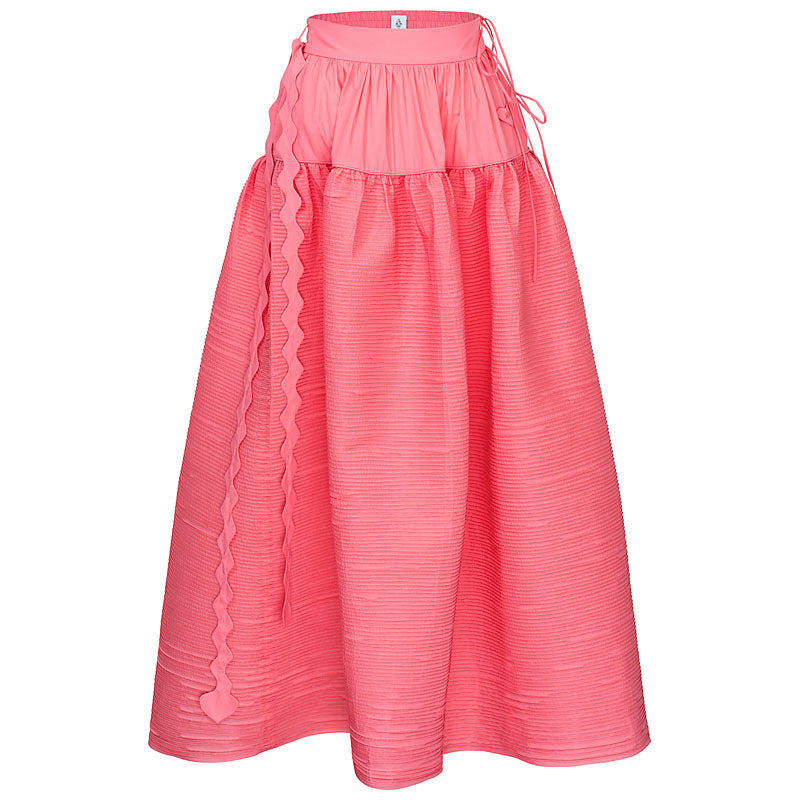 MARY maxi pin-tuck skirt – HORROR VACUI