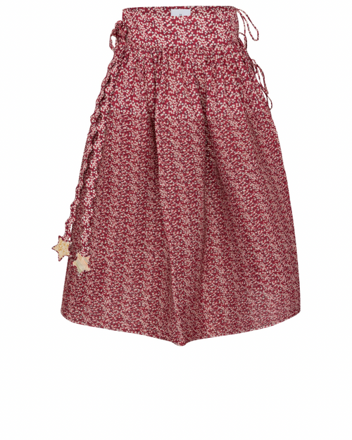 TOGA midi pin-tuck skirt