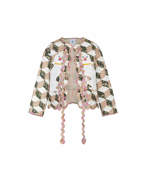 FRANZ patchwork quilted jacket