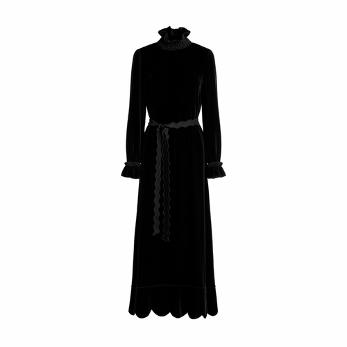 ISABEAU velvet dress