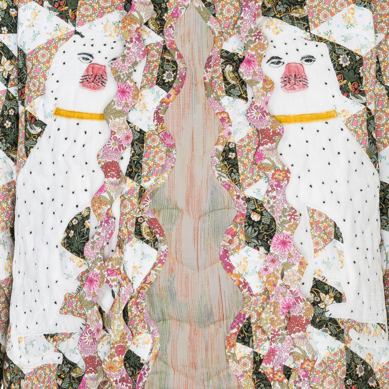 FRANZ patchwork quilted jacket