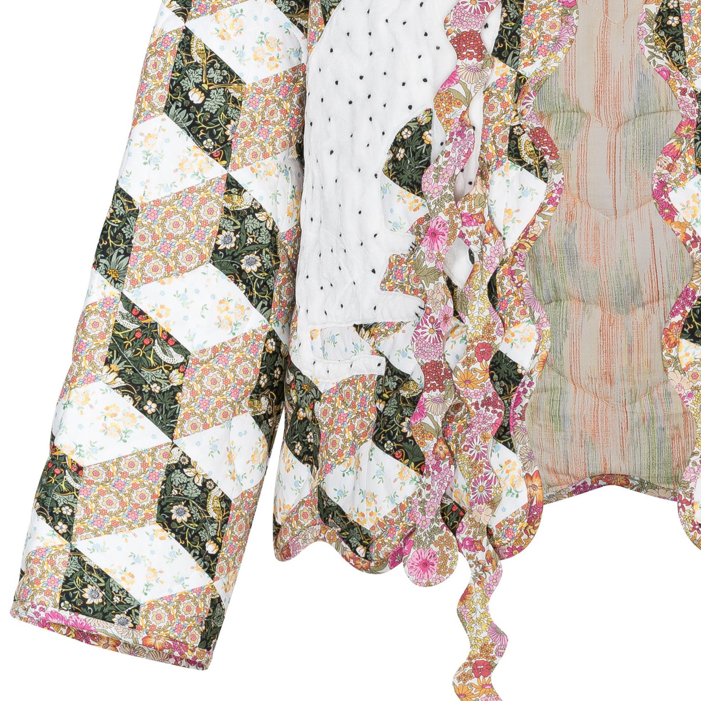 FRANZ patchwork quilted jacket