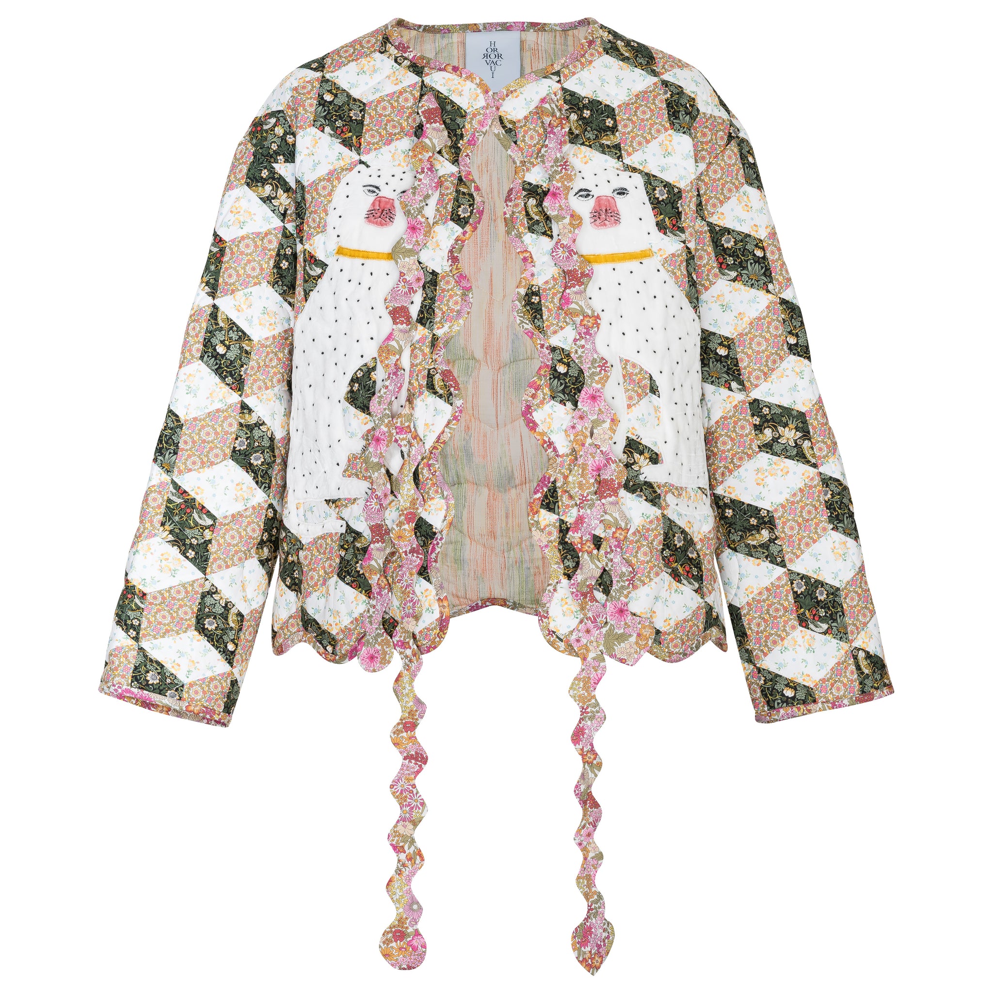 FRANZ patchwork quilted jacket