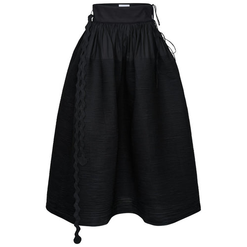 TOGA maxi pin-tuck skirt