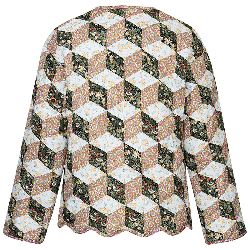 FRANZ patchwork quilted jacket