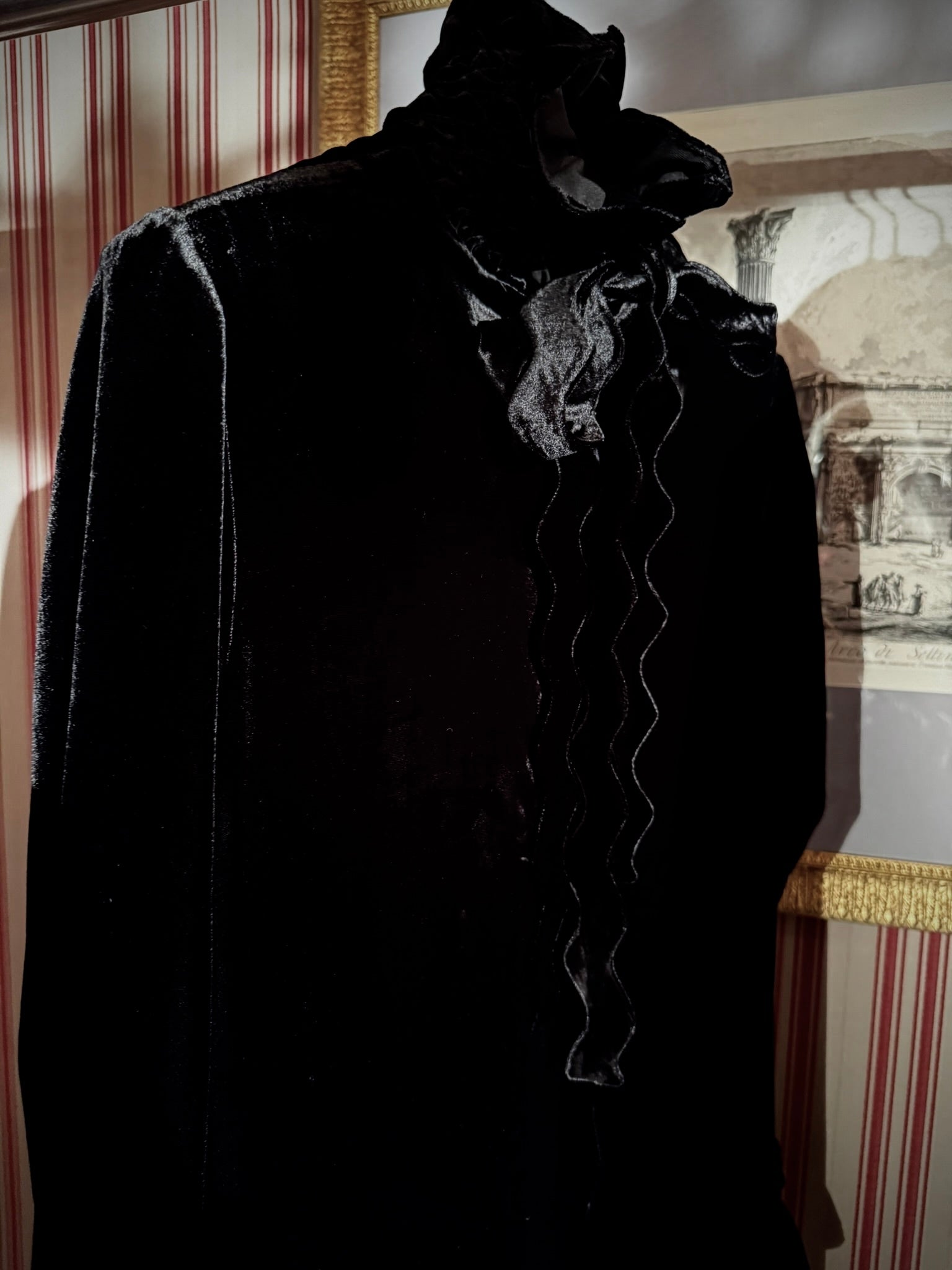 ISABEAU velvet dress