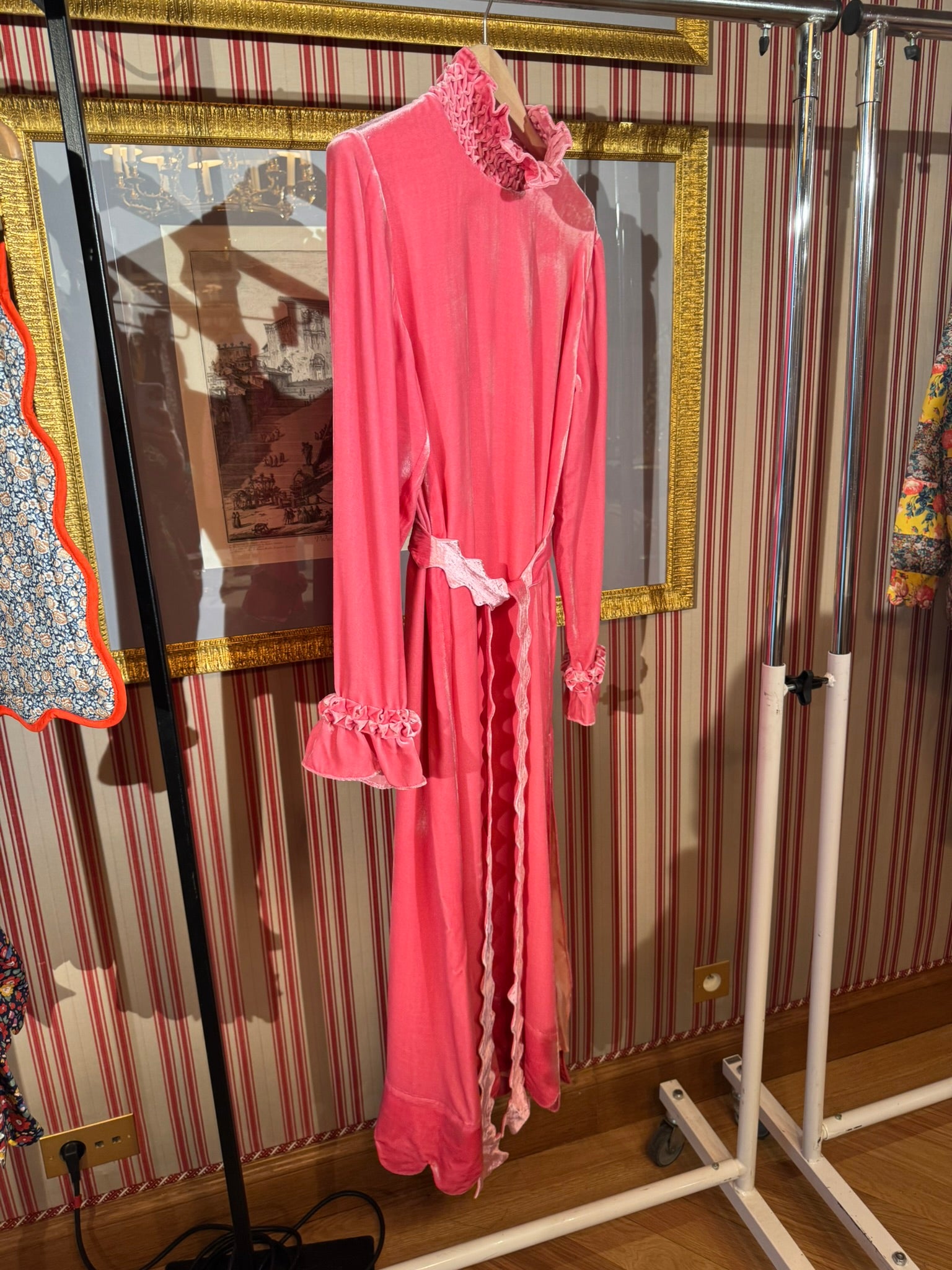 ISABEAU velvet dress