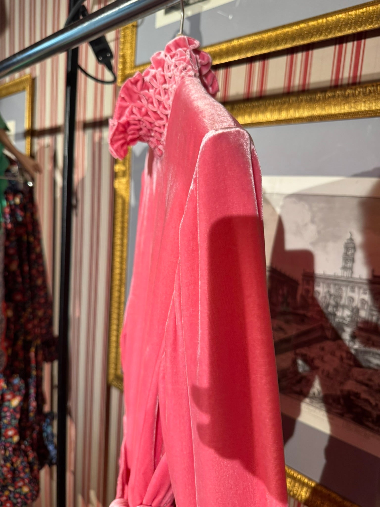 ISABEAU velvet dress