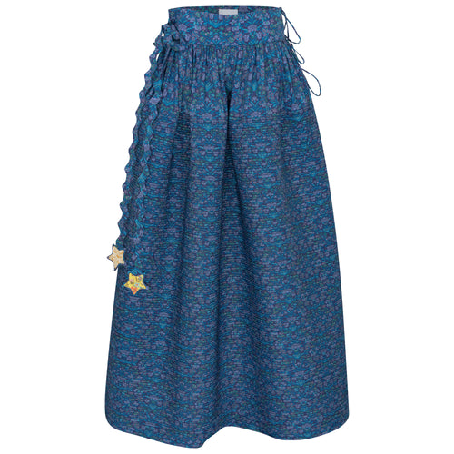 TOGA maxi pin-tuck skirt