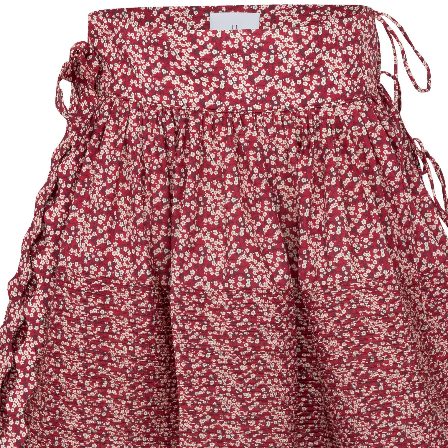TOGA midi pin-tuck skirt